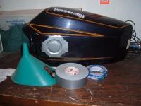 Filler hole double taped